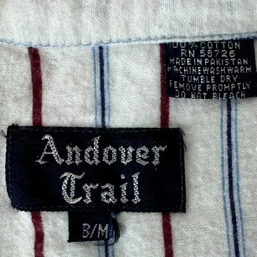 Vintage Andover Trail Men's Flannel Sleepwear